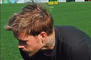 这照旧你吗?穆德里克社媒发训练视频造型大改，，，蓄起一脸络腮胡_24直播网