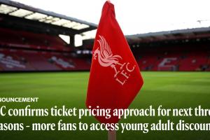 引发球迷不满！利物浦官方：未来三年球票涨价，，，幅度最高不凌驾5%_24直播网