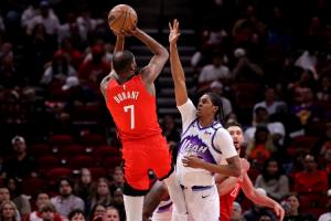 冲刺！火箭轰5连胜列西部第5 领先森林狼2个胜场&落伍掘金1个胜场_24直播网