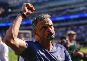 恩里克执教生涯欧冠胜率64%，，，，为至少执教50场角逐教练中最高_24直播网