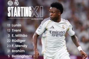 刷新历史！皇马在欧冠倾轧了一套“全外助”首发，，，，，是队史首次_24直播网