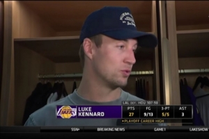 【完整版】肯纳德：之前就习惯了更多的责任 因此季后赛更有信心_24直播网