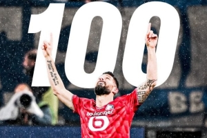 39岁6个月19天！吉鲁成为历史最年长告竣法甲100场里程碑的球员_24直播网