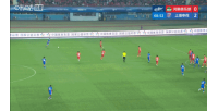 申花3-0领先河南！盖伊抢在王国明身前捅射破门，，VAR判罚有用_24直播网